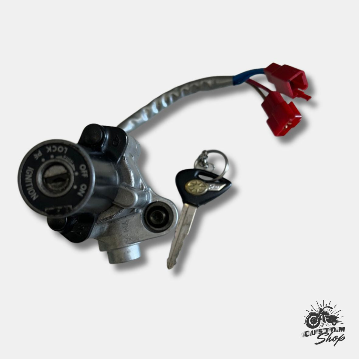 Blocchetto accensione con chiave