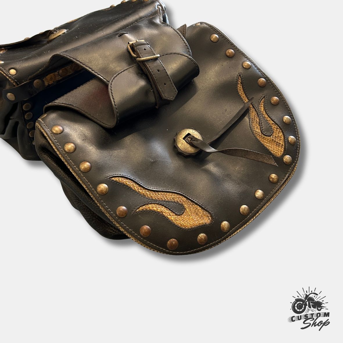 Bisacce laterali vera pelle