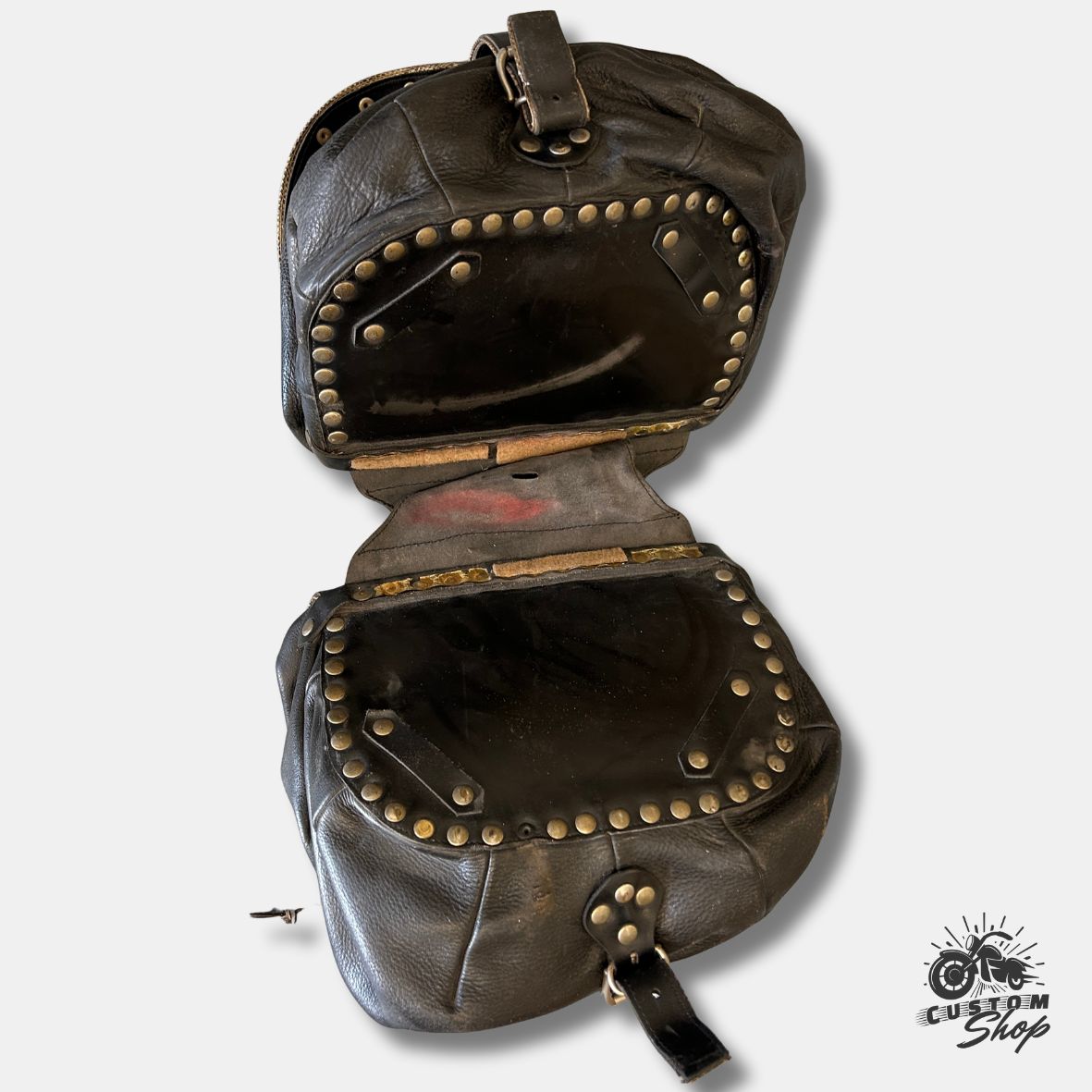 Bisacce laterali vera pelle