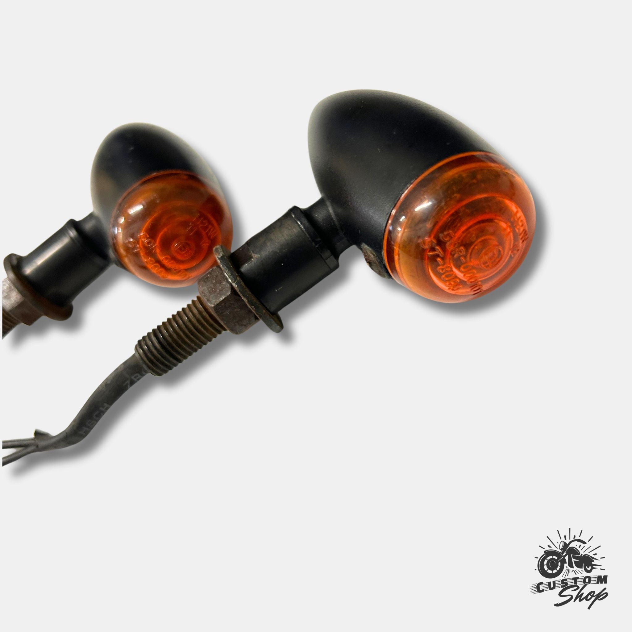 Indicatori di direzione bullet neri